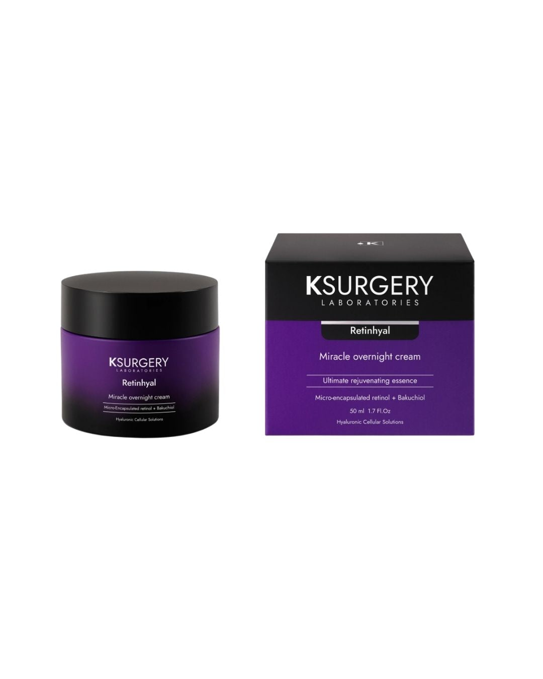 KSurgery Retinhyal Miracle Overnight Cream, 50 ML