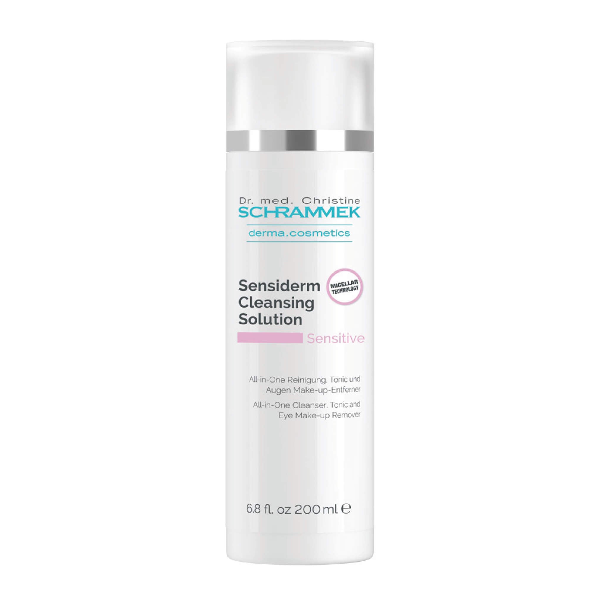 Schrammek Sensiderm Cleansing Solution, 200 ml