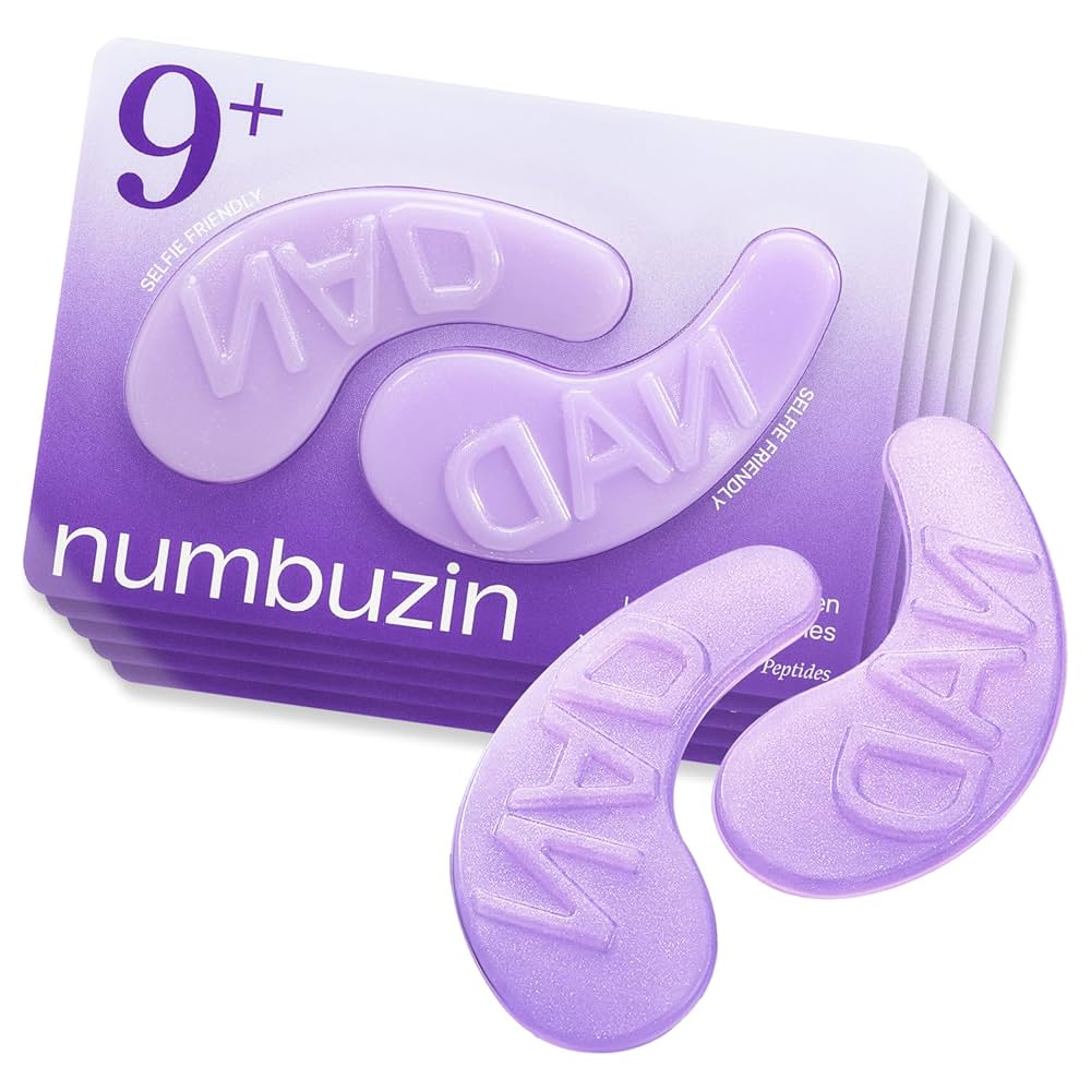 Numbuzin – No.9 NAD+ Collagen Under Eye Patches (5 GAB.)
